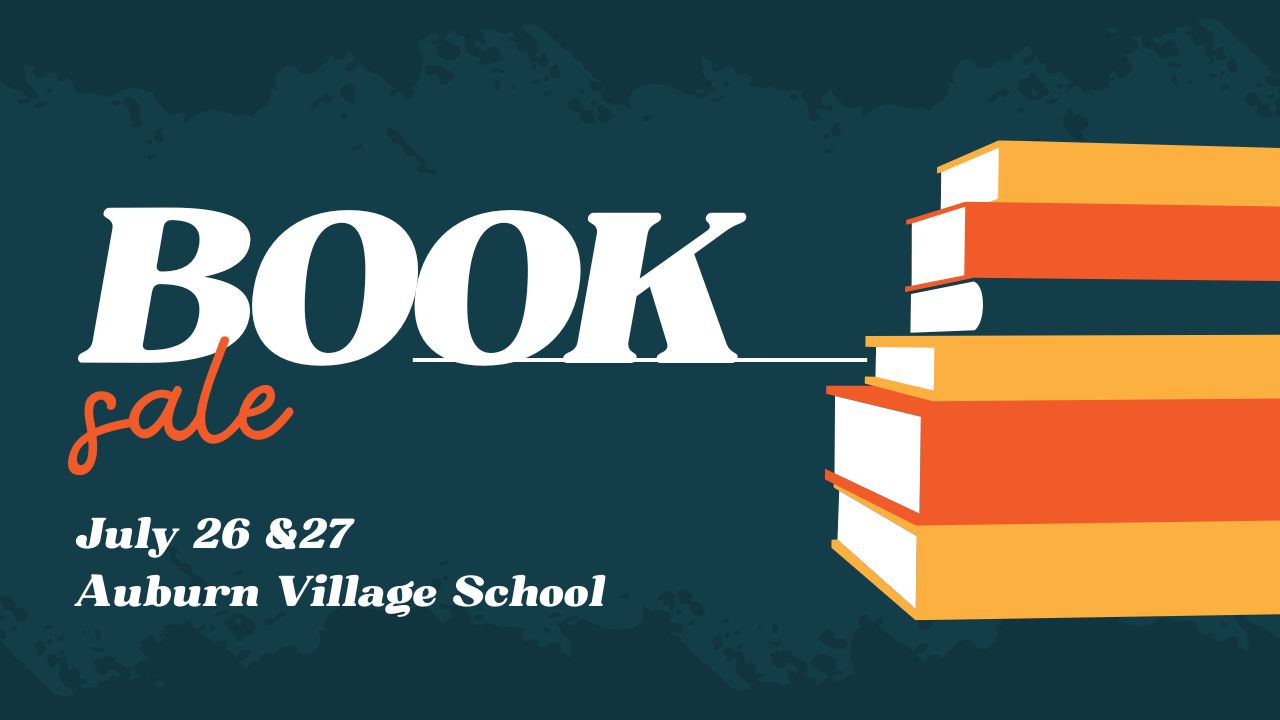 Book sale July 26 and 27