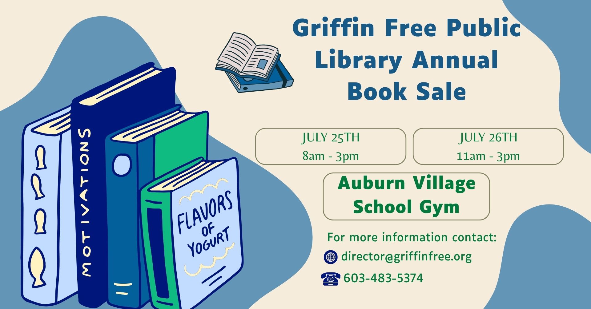 Griffin Free Library Book Sale
