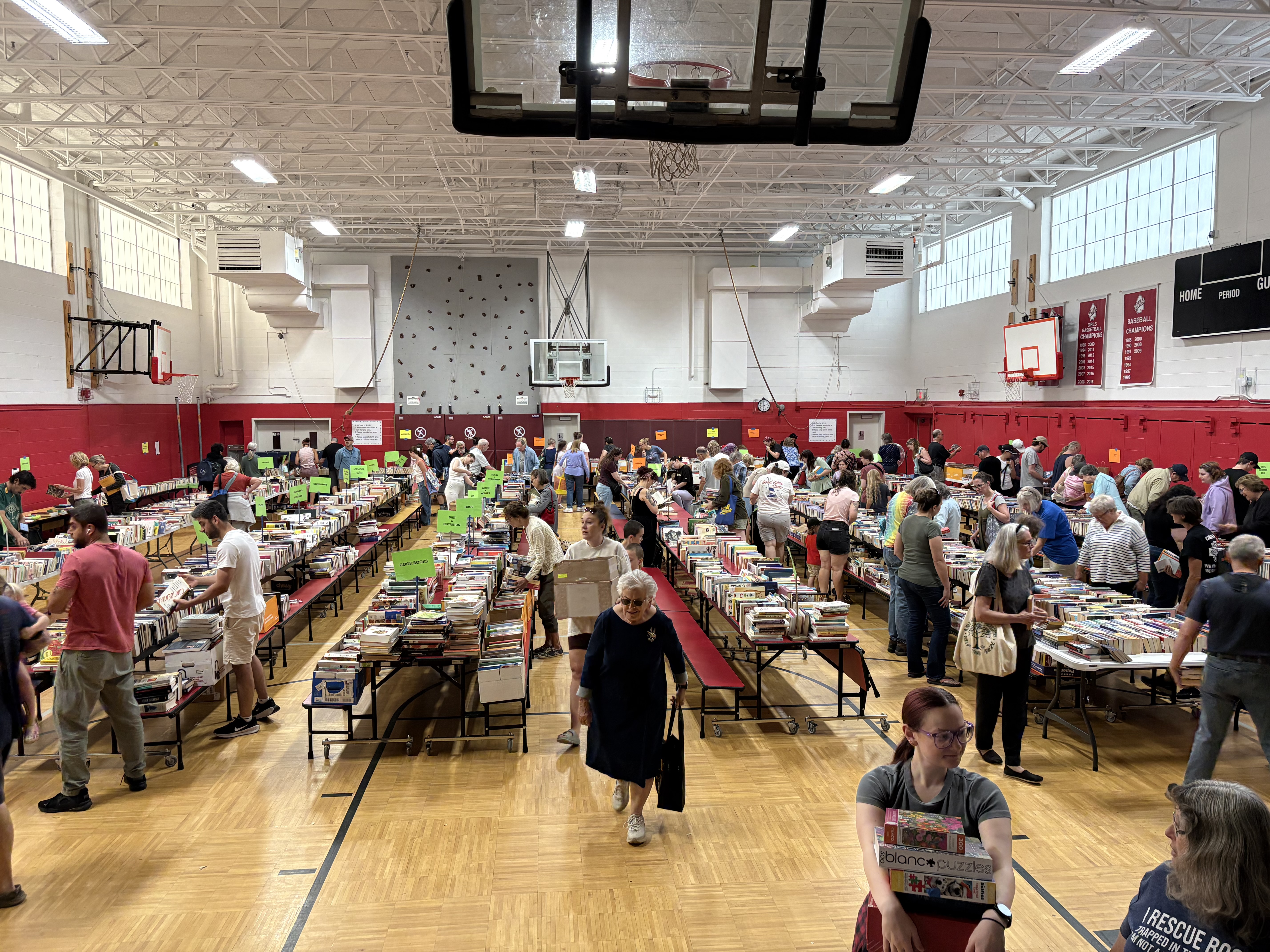 Griffin Free Public Library annual book sale Auburn NH
